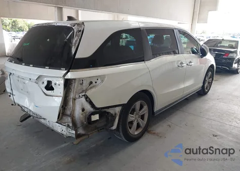 2020 Honda Odyssey Ex z USA, uszkodzony, nr VIN 5FNRL6H56LB035102